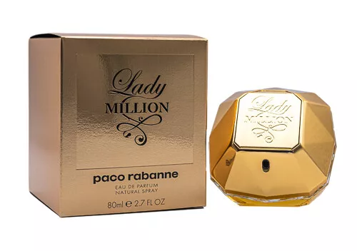 Paco Rabanne Lady Million by Paco Rabanne 2.7 oz EDP Perfume for Women NIB