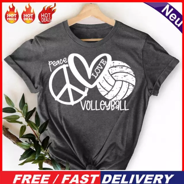 Volleyball-lovers-t-shirt-07436-Dark Grey-M
