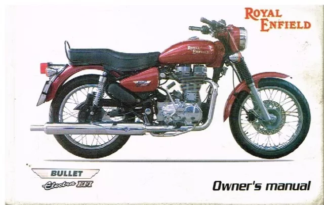 Royal Enfield (India) 500 Bullet Electra Efi 2006 Owners Manual & Service Record