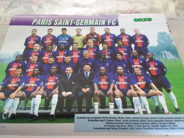 Photo Presse Vintage – Nicolas Anelka Au PSG – Années 2000 – Tirage Original 20x15 Cm