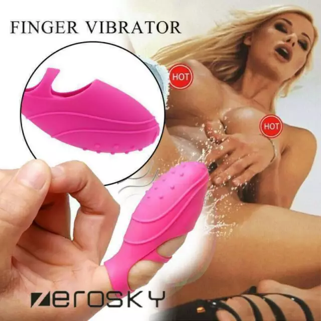 Adult Toys Finger Vibrator_Massager Clit G-spot Stimulator Sex For Women Couples