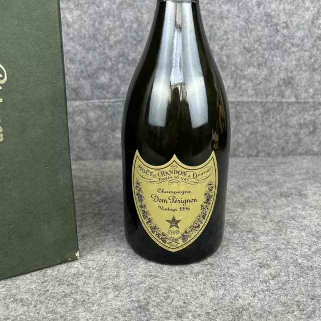 Dom Perignon Vintage 1996 Champagne Bottle Case Insert Empty Bottle 3