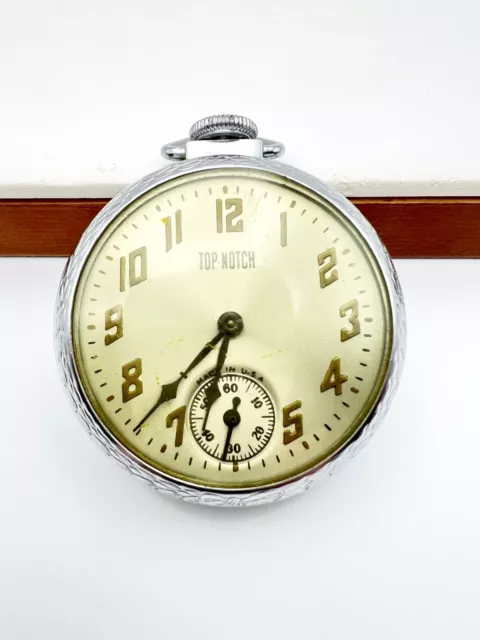 Top notch shop pocket watch