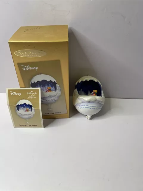 HALLMARK Keepsake Ornament - Sharing The Stars - 2004 - Disney