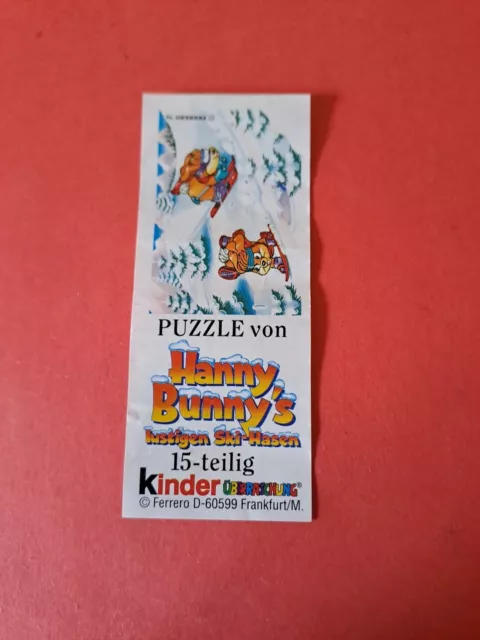 Ü Ei - Ü Eier - BPZ - Puzzle von Hanny Bunny´s lustigen Ski-Hasen