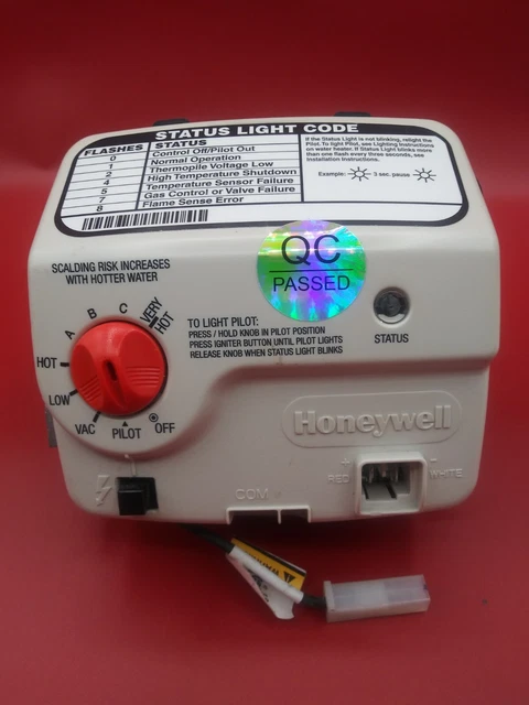 HONEYWELL WATER HEATER Gas Valve WV8840B1117 $74.89 - PicClick