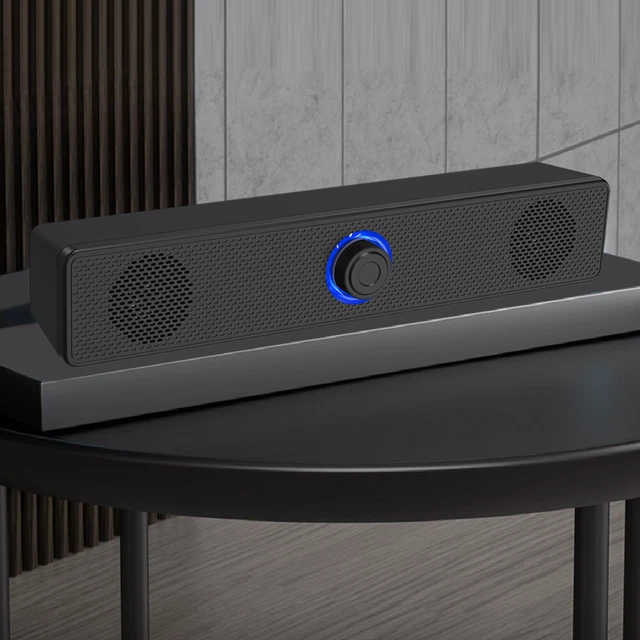 Bluetooth-compatible Speaker USB 3.5 Jack PC Soundbar PC Music Player for Laptop