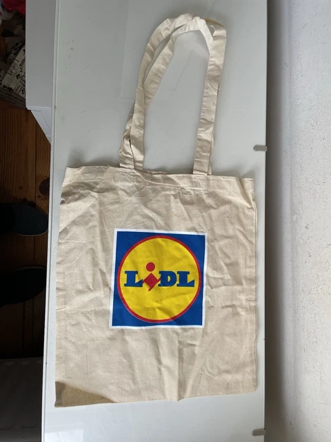 LIDL LOGO MEDIUM Shopping Bag Food Shopper Tote Brand New eco