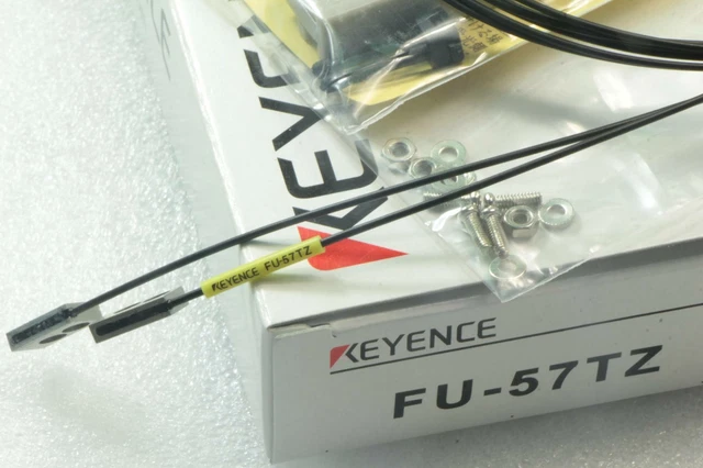 Sensore In Fibra Ottica Keyence FU-57TZ, Nuovo Originale, Modulo Ottico Per Automazione Industriale