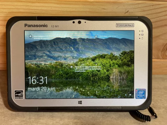 Pc Tablette Panasonic ToughPad FZ-M1 Intel Atom x5-z8550 1,44ghz 2gb 120gb, W10