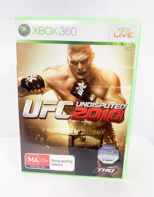 Microsoft Xbox 360 UFC Undisputed 2010 Game R4 PAL AU/NZ