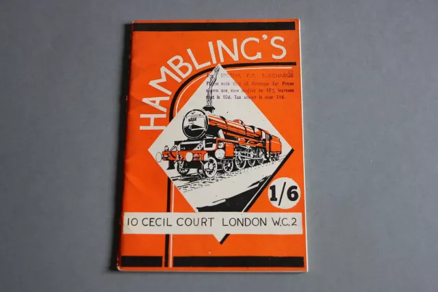 X489 Hambling's The Home OO Gauge Model Railway 1/6 62 pages