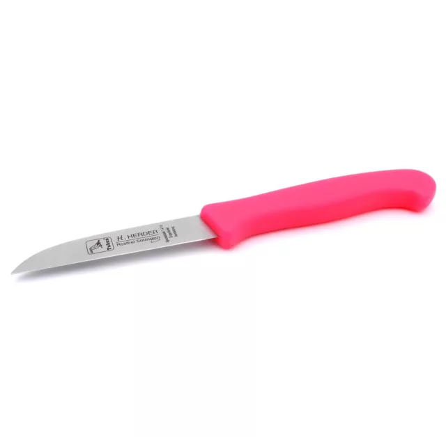 2 Solingen Küchenmesser Herder Gemüsemesser Solinger Obstmesser NEON pink grün 3