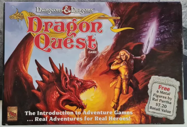 TSR Dungeons & Dragons Dragon quest Ral Partha Metal miniatues