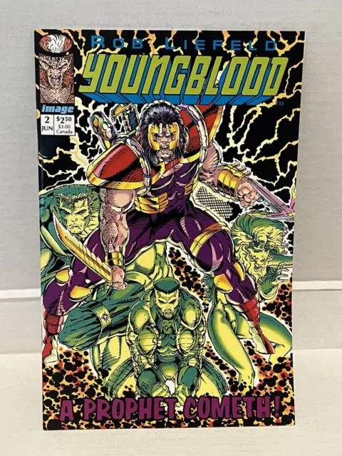 Image Comics-Youngblood # 2- Green & Pink-Variant-1992-1st Printing-NM