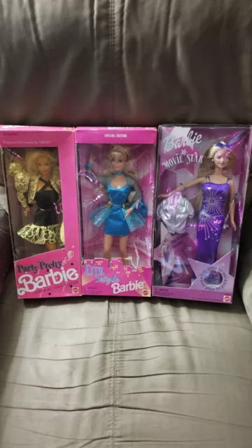 Barbie Doll Lot Set Of 3 Nrfb