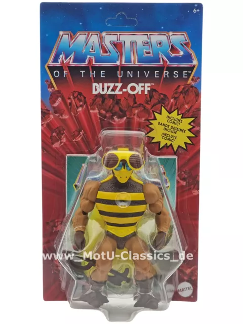 BUZZ OFF MOTU ORIGINS 2022 MATTEL Wave 7 Masters of the Universe NEU & OVP