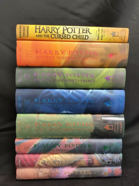 Harry Potter Complete 1-7 Books Set & The Cursed Child Hardcover L2531