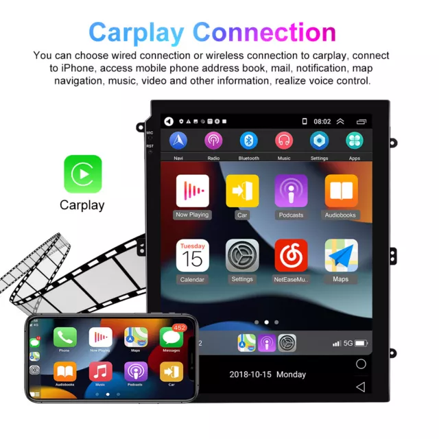 DAB+9.7" For Opel Astra J Buick Excelle Veran Android13 Carplay Car Stereo Radio 3