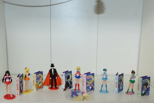 Figure gashapon PREZIOSI COLLECTION SAILOR MOON SERIE COMPLETA