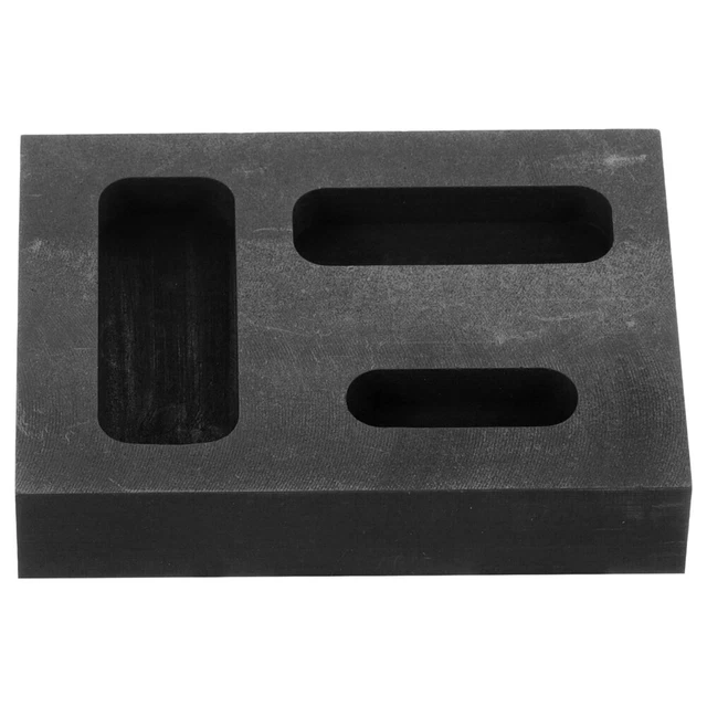 Creuset Graphite 1Kg - Pour Fusion Métaux Précieux (Or, Argent, Cuivre) - Résistant Haute Température