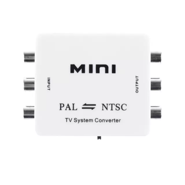 PAL/NTSC/SECAM Zu PAL/NTSC Mini Bidirektionaler TV System Converter Switcher