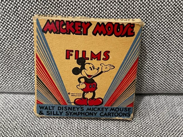 VINTAGE WALT DISNEY Mickey Mouse 8mm Film Reel Donald Duck in the Fireman  w/ Box £142.25 - PicClick UK