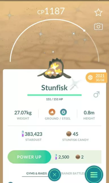 Pokémon Go Gen 8～shiny Galarian farfetch'd ~ 30Days unregistered