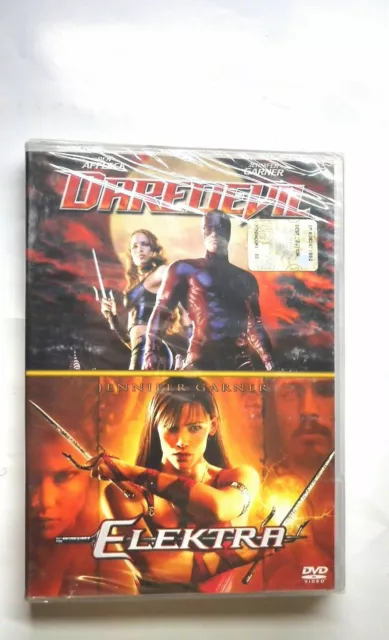 Daredevil + Elektra DVD. 1 paquete de 2 películas en DVD