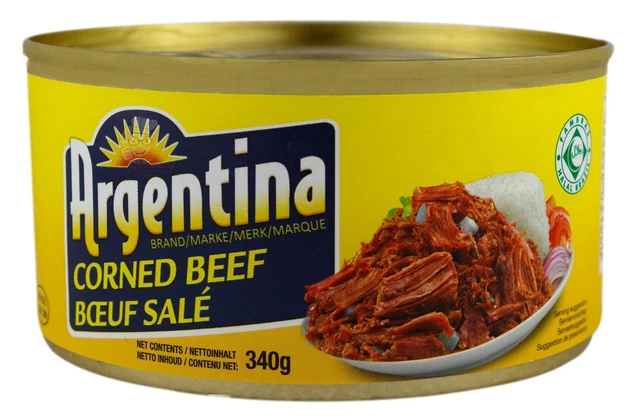 manzo goffollato e cotto 340 g manzo in scatola conserve di carne conservabile