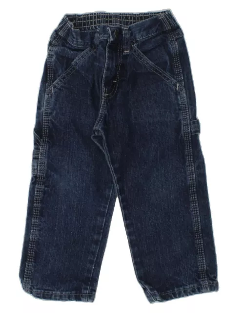 WRANGLER Baby Boys Straight Jeans 18-24 Months W18 L13  Blue Cotton AO37