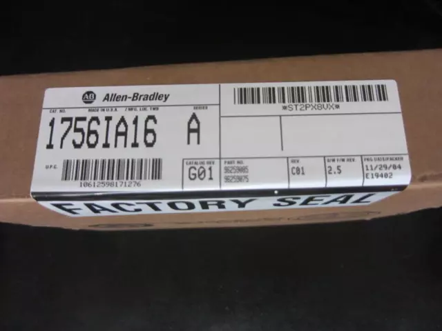 *New Sealed* Allen-Bradley 1756-IA16 ControlLogix 16Pt AC Input Module