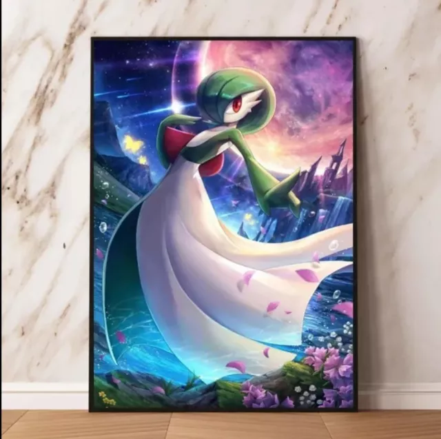 Gardevoir PokeArt Canvas Poster Wall Art Home Decor