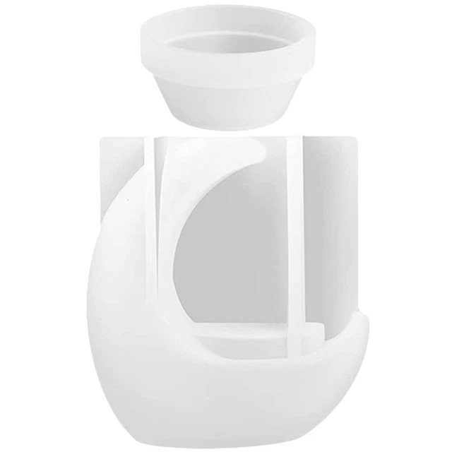 1 Set Mond Förmigen Silikon Teelichthalter Kerze Halter,