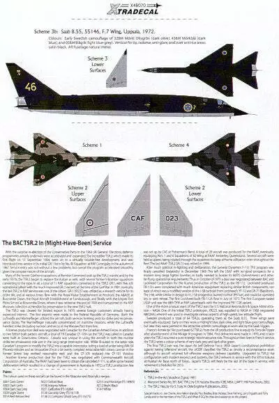 Xtradecal 48070 1:48 BAC TSR-2 What If Part 3