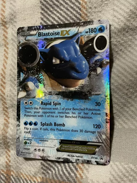 Pokémon TCG Blastoise EX Black Star Promo XY30