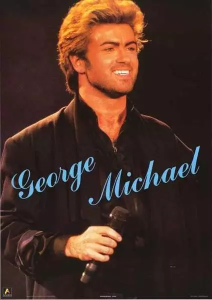 George Michael 1987 Portrait Poster 24x35