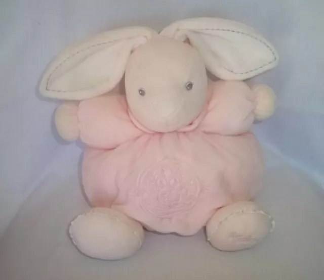 Kaloo Chubby Bunny Plush Lovey Security Pink Stuffed Animal