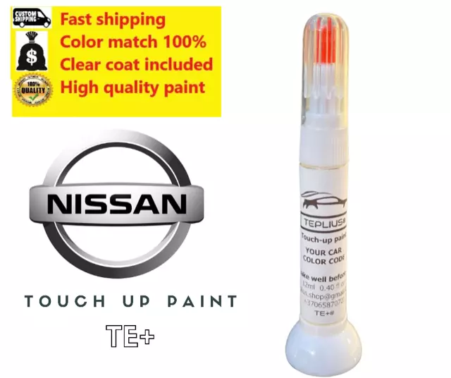 For NISSAN GAB NIGHTSHADE Touch up paint pen with brush (SCRATCH REPAIR)