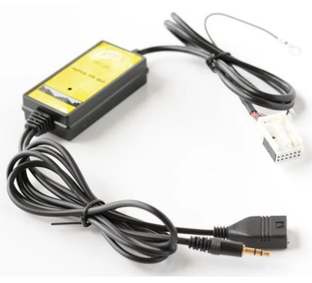 Car AUX USB Adapter CD Changer Cable For VW Beetle Jetta Passat Polo Golf Skoda Car AUX USB Adapter CD Changer Cable For VW Beetle Jetta Passat Polo Golf Skoda