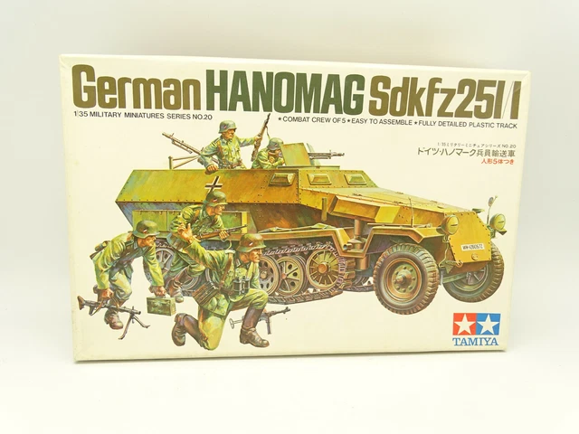 MAQUETTE BLINDE CHAR Allemand Dragon 1/35 Sdkfz 251 Ausf D Drilling EUR