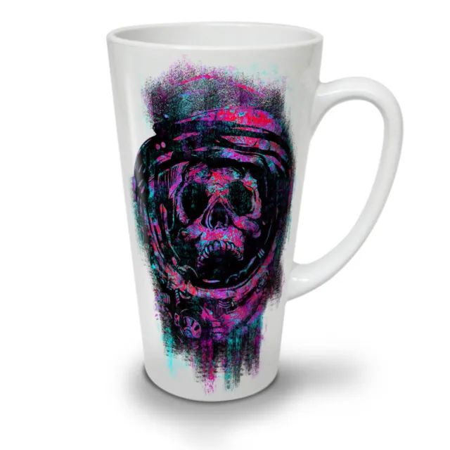 Skull Astronaut Space NUOVA tazza latte tè bianco 12 17 oz | Wellcoda