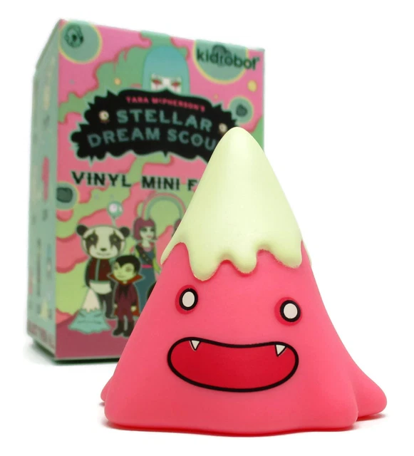 Kidrobot Tara McPherson STELLAR DREAM SCOUTS Series MYSTERY MOUNTAIN PINK Figure Kidrobot Tara McPherson STELLAR DREAM SCOUTS Series MYSTERY MOUNTAIN PINK Figure