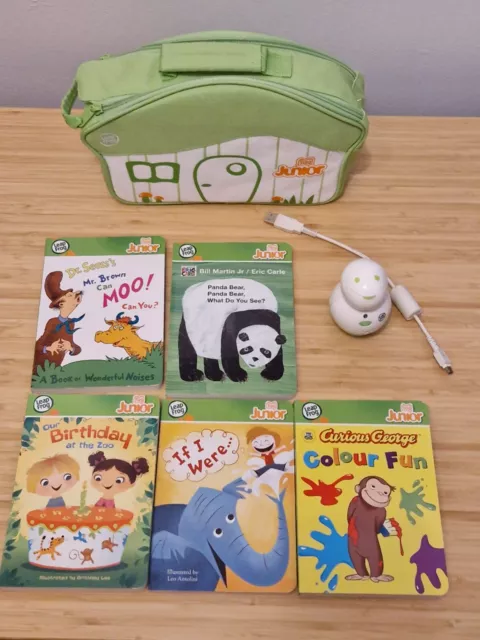 Leap Frog Leap Tag Junior Reader with 5 Books and Storage Bag