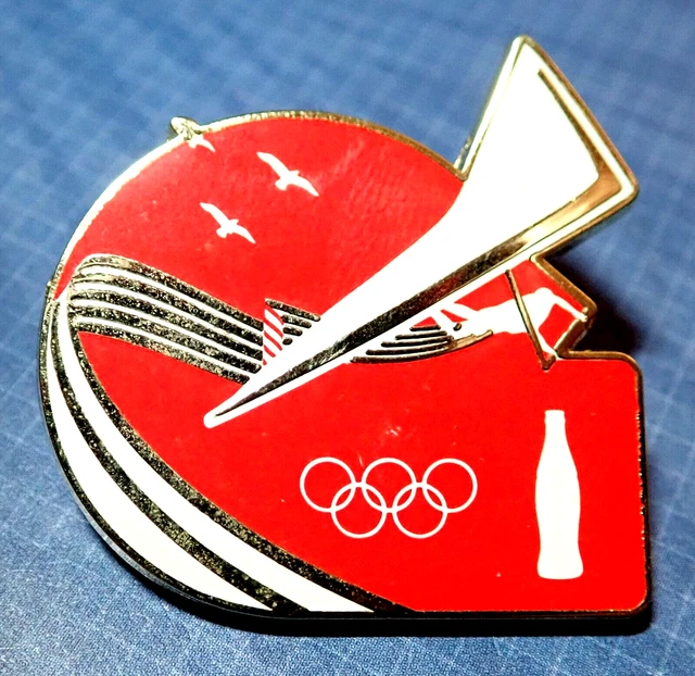 RARE COKE WIND Surfing 2024 Paris Olympic Games Pin / 2022 9.95 PicClick