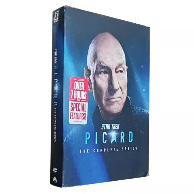 Star Trek Picard Season / Series 1-3 (DVD) 10-Disc Sealed New FREE POST
