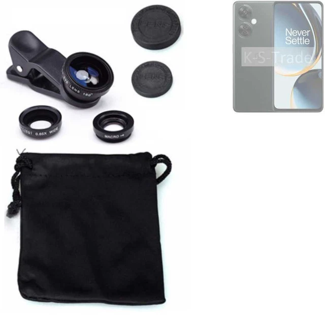 Pour OnePlus Nord N30 5G Objectifs Smartphone Lentilles fisheye macro grand angl