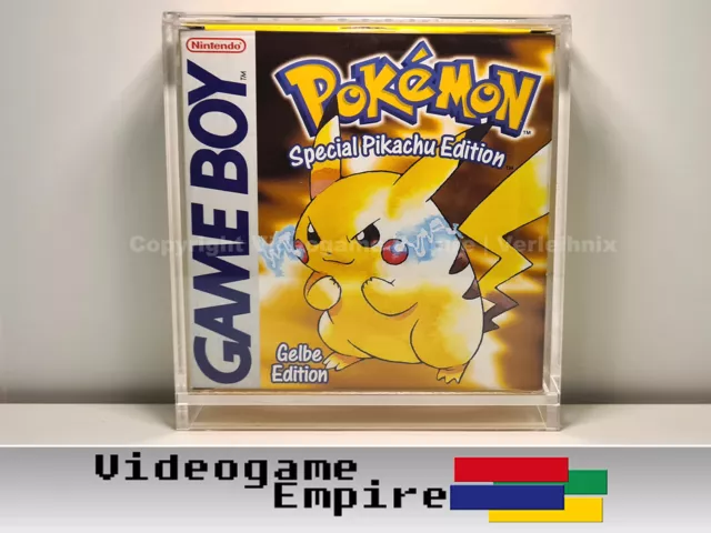 1x ACRYL BOX CASE UV Nintendo Game Boy / Color / Advance Spiele OVP Schutzhülle