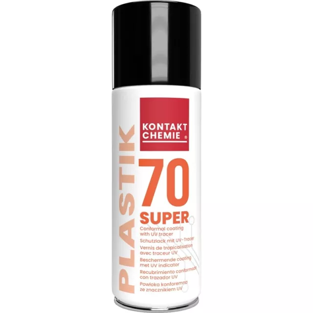 Plastik 70 SUPER Schutzlack für Platinen 400ml Spray von CRC Kontakt-Chemie