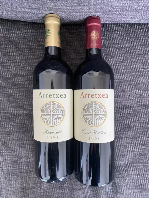 lot de 2 Bouteilles Irouleguy Domaine Arretxea